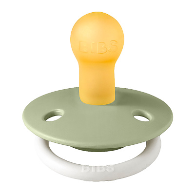 Соска пустышка ночная De Lux Latex Sage Glow 0-6 месяцев Bibs 1110270 1